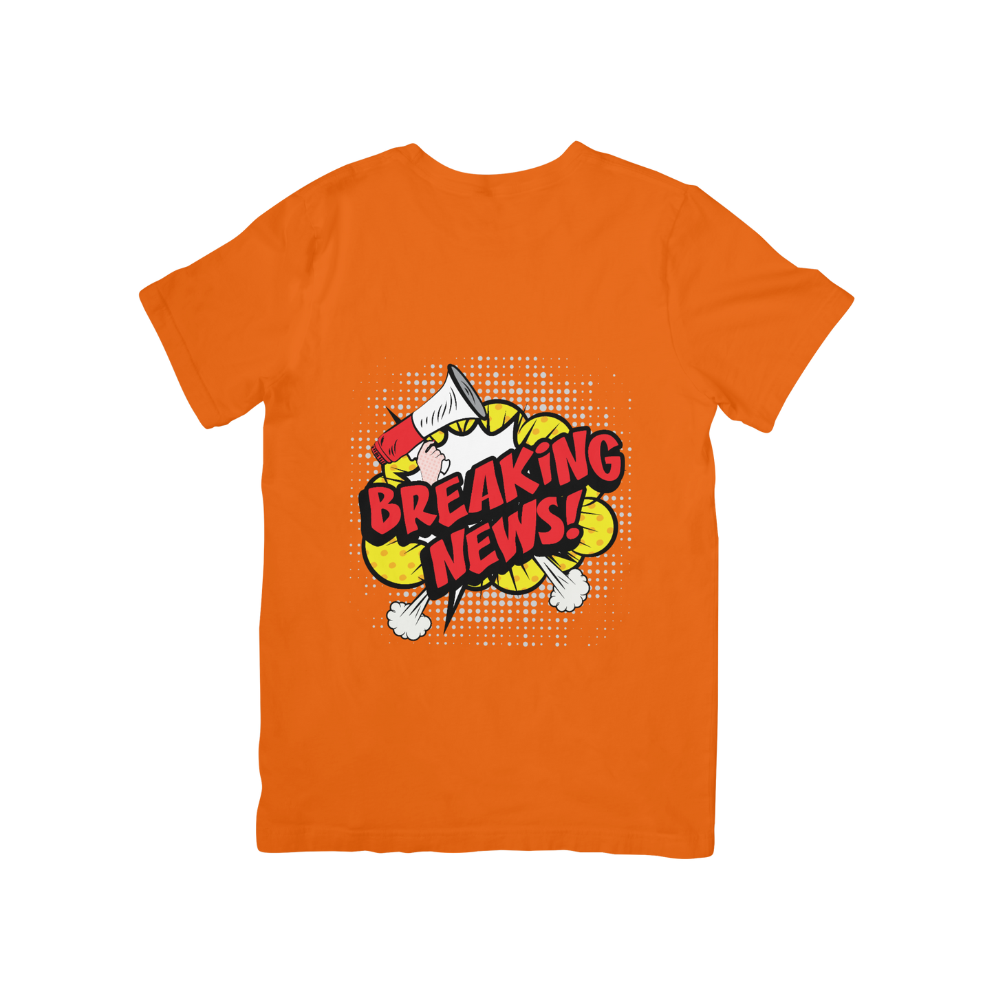 Breaking News Design T-shirt