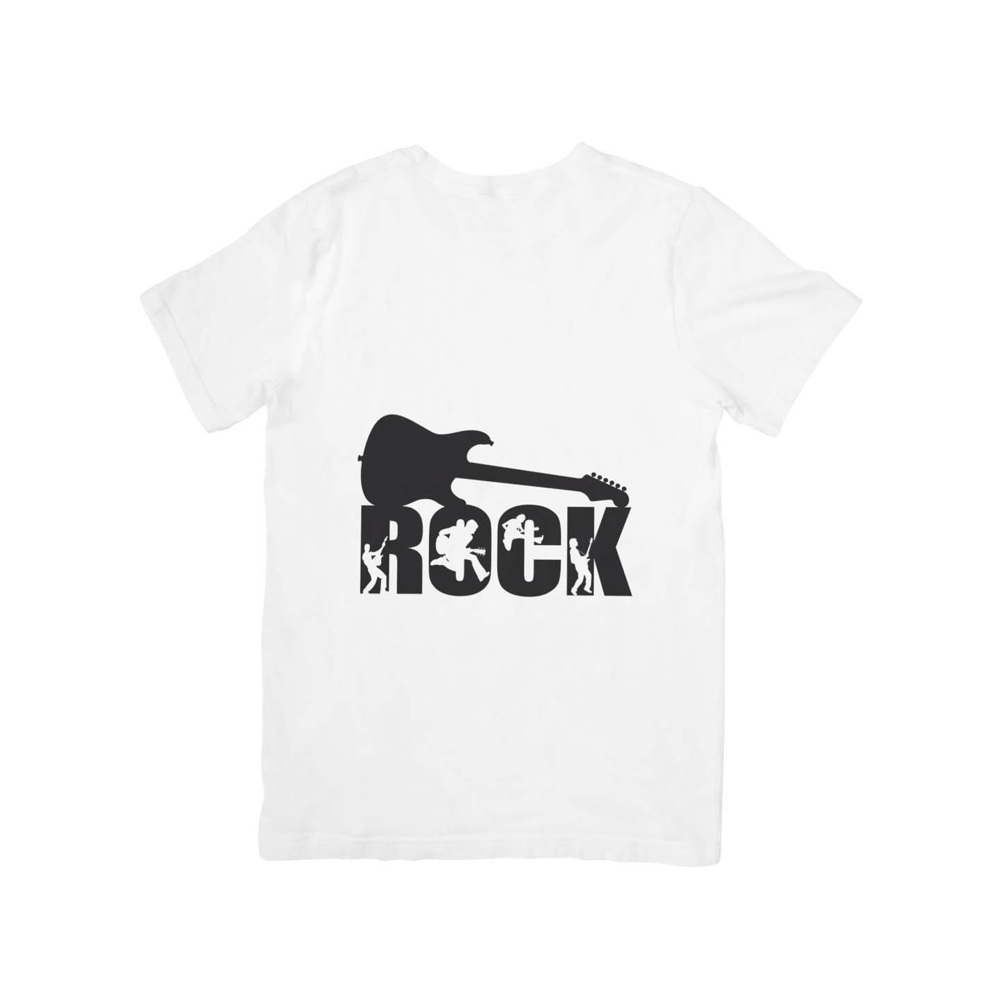 "Rock Guitar" Design T shirt