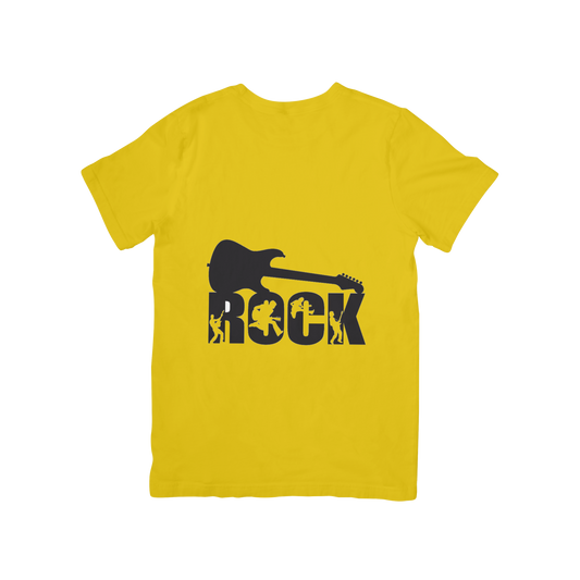 "Rock Guitar" Design T shirt