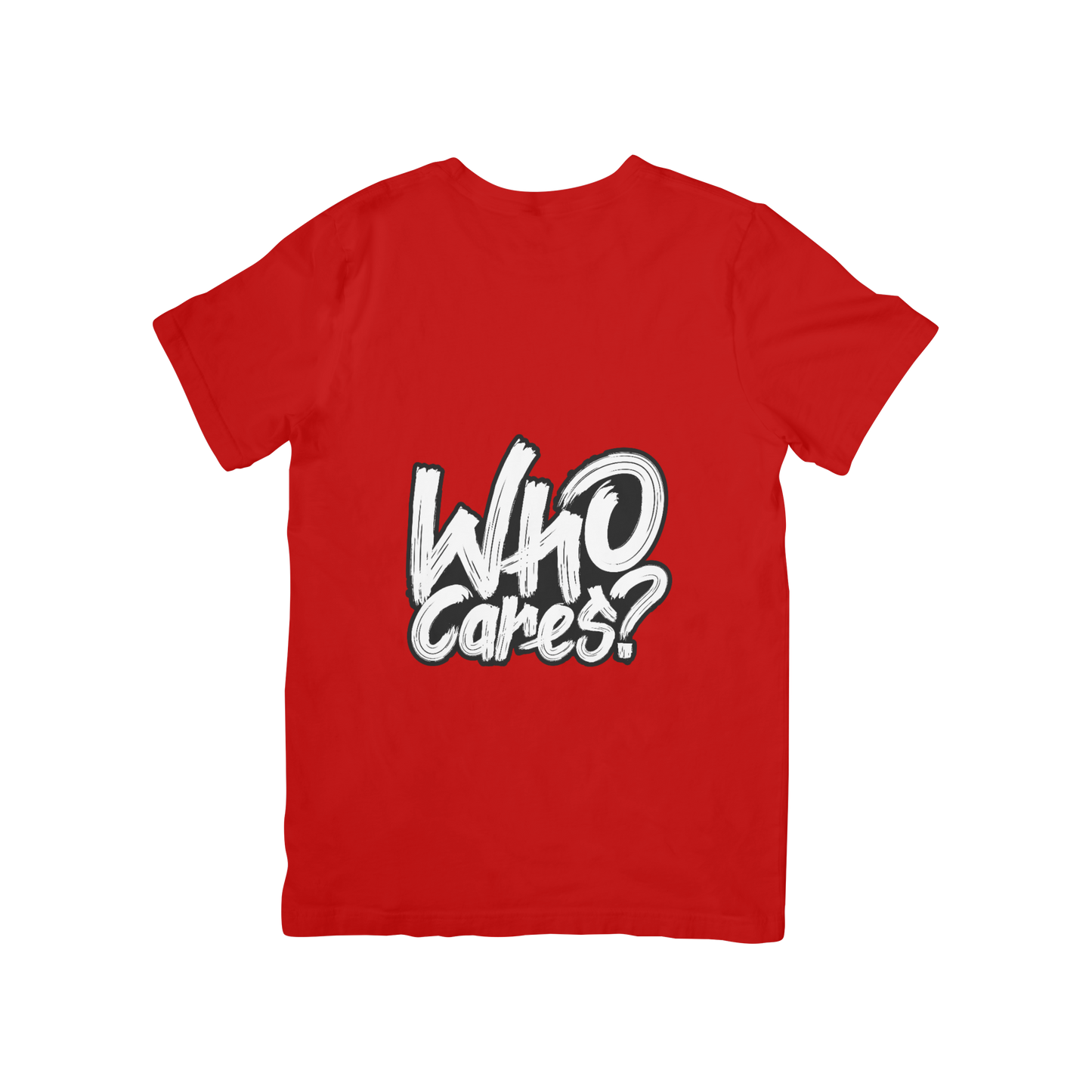 Who Cares? Design T-shirt