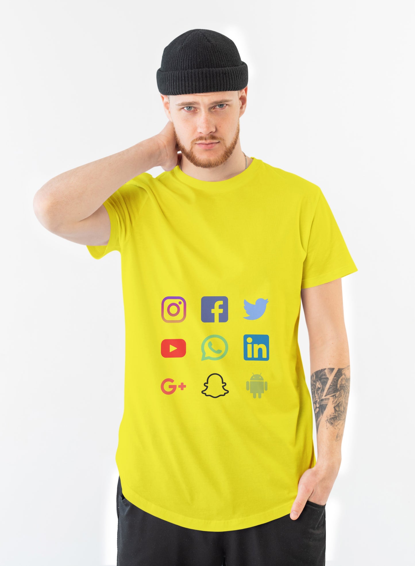 Social Media Design T-shirt