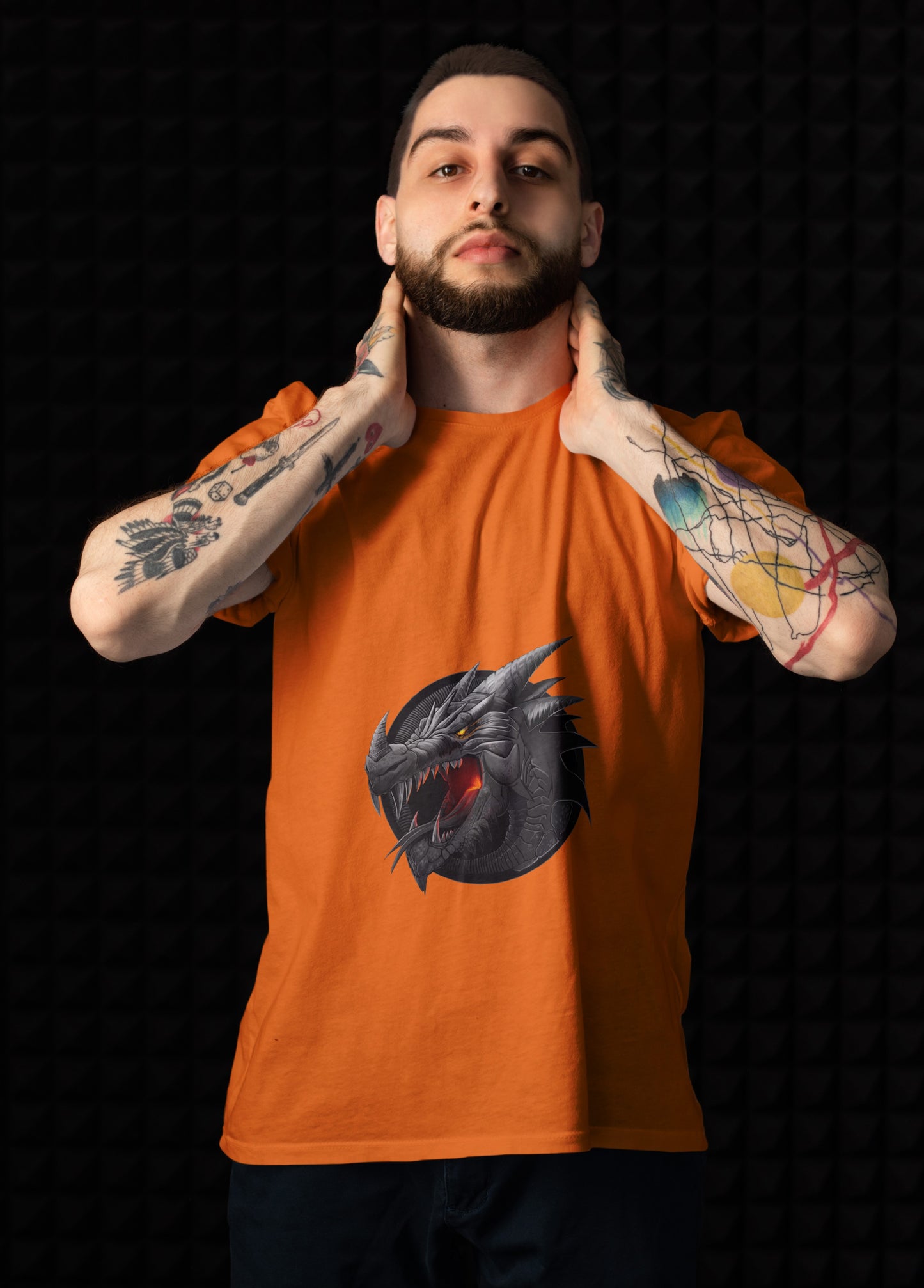 Dragon design t shirt