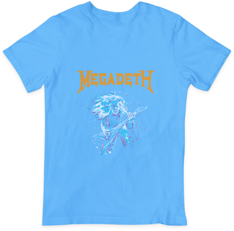 Design T-shirt Megadeth –