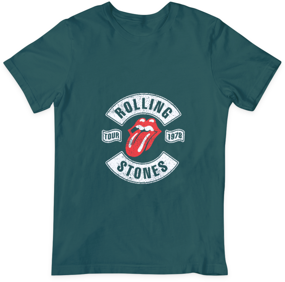 "Rolling Stones" Design T-shirt