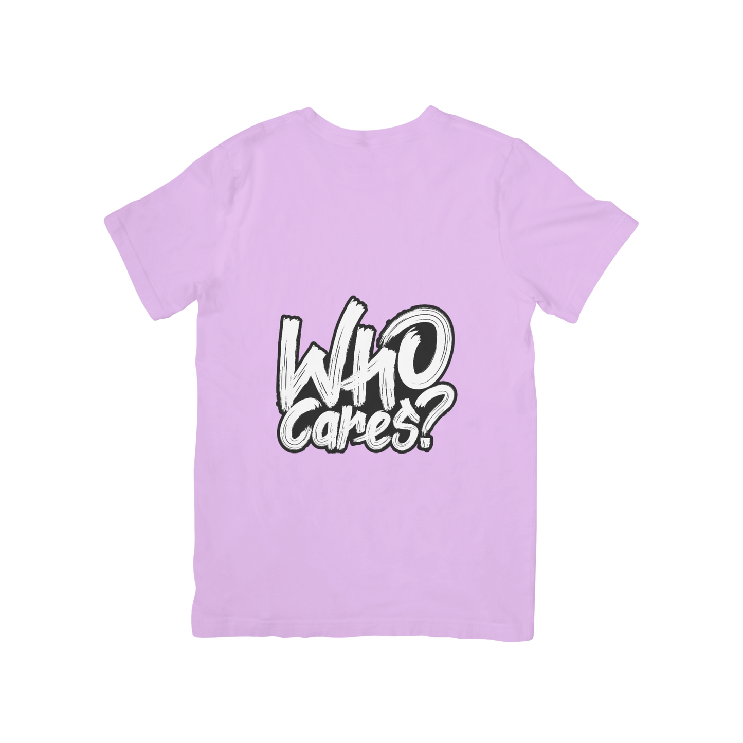 Who Cares? Design T-shirt
