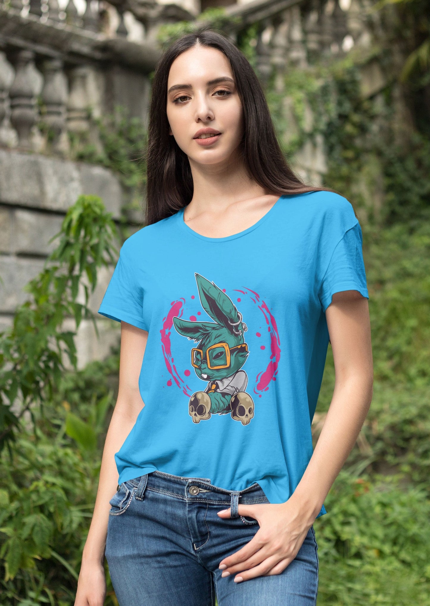 Rabbit Design T-shirt