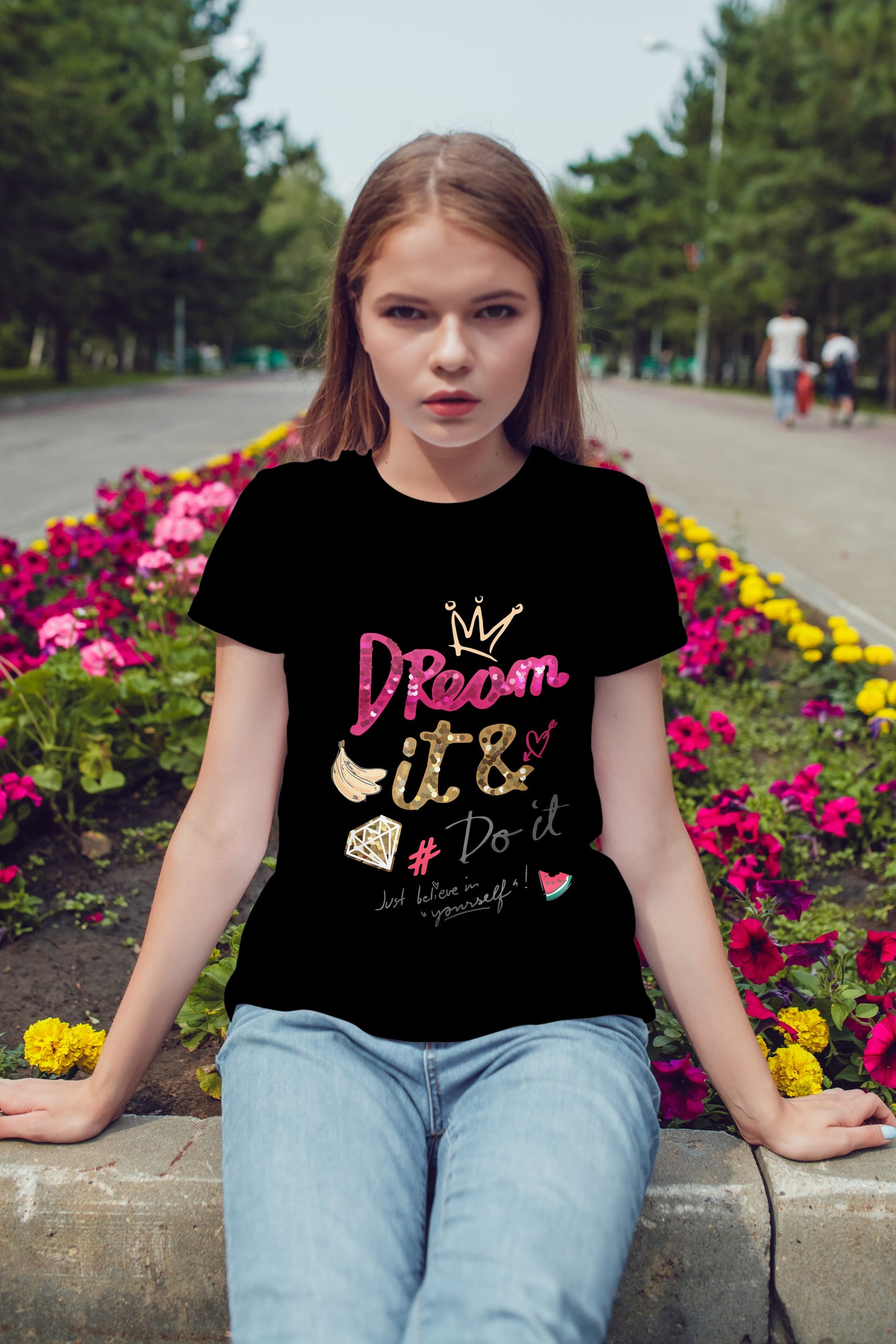 girl design T shirt