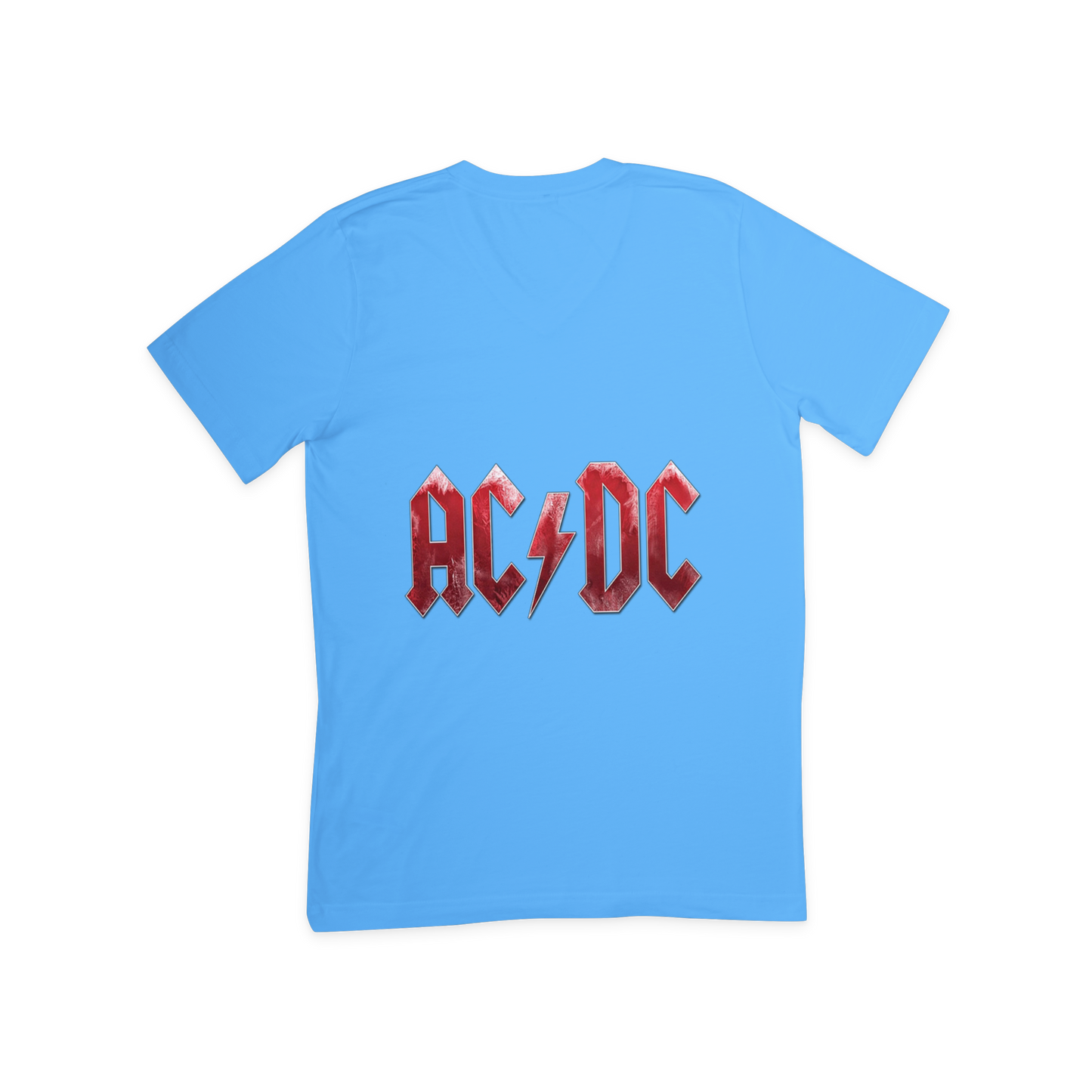 AC & DC design T shirt (RED)